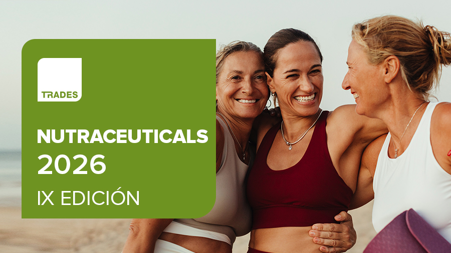 A Trades participa na IX edição da Nutraceuticals 2026, nos dias 4 e 5 de fevereiro, na IFEMA Madrid.